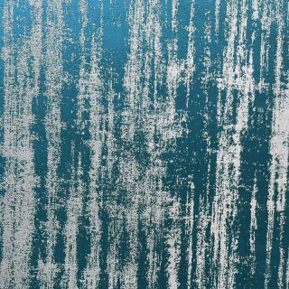 Rustic Rainfall Abstract Textured Glittery Teal Curtains 6