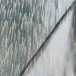 Gilded Stream Duck Egg Blue Curtain with Metallic Stripes 4