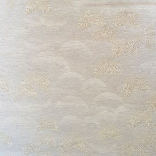 Fluttering Fanburst Art Deco Geometric Cream Curtains 4