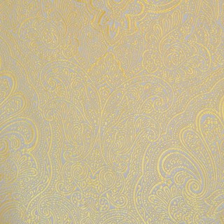 Opulent Floral Luxury Jacquard Satiny Gold Damask Curtain 5