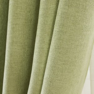 Lime green deals curtain material