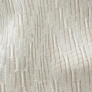 Whisper Wave Shimmering Cream Mesh Net Voile Curtains 4