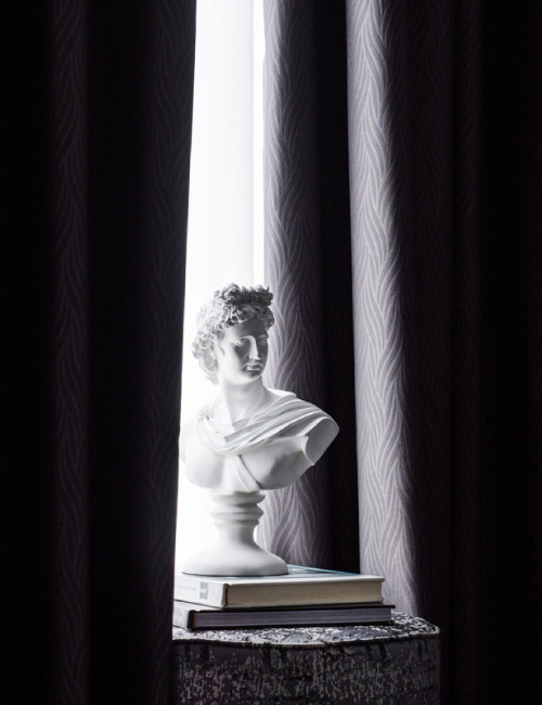 Custom Black Curtains