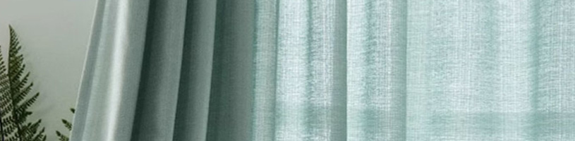 Green Voile Curtain