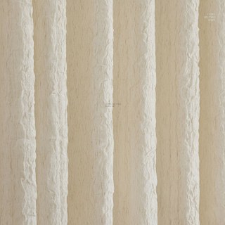 Crushed Drift Cream Linen Style Crinkle Voile Curtain 3