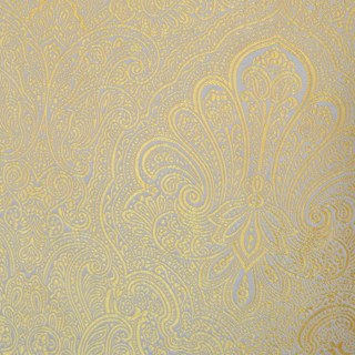 Opulent Floral Luxury Jacquard Satiny Gold Damask Curtain 6