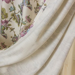 Après-midi Rêve dans le rideau vert et violet 8