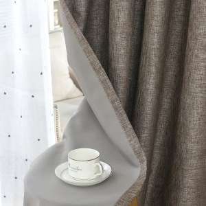 Regent Lin Style Rideau Gris Foncé 4
