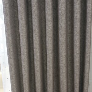 Regent Lin Style Rideau Gris Foncé 7