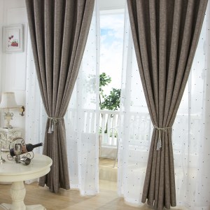 Regent Lin Style Rideau Gris Foncé 8