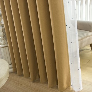 Regent Lin Style Rideau Marron Clair 1