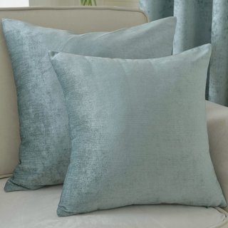 Luxe Chenille Vert Sauge et Œuf de Canard 8