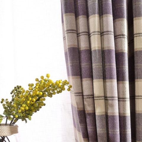 Cosy Plaid Check Light Purple Chenille Curtain
Cosy Plaid Check Violet Clair Chenille Rideau 1