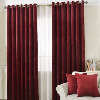 Luxury Red Burgundy Colour Chenille Curtain
Luxury Bourgogne Couleur Chenille Rideau 2