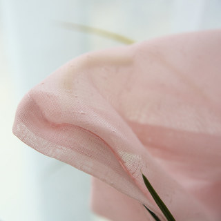 Notting Hill Pale Blush Pink Voile Rideaux 5