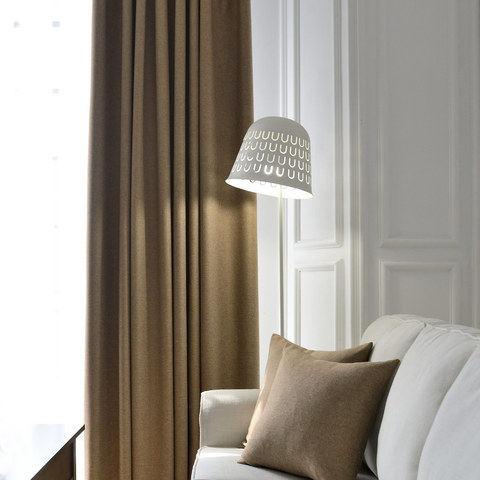 Sleek City Light Café Rideaux Occultants Noirs 1