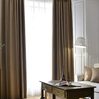Sleek City Light Café Rideaux Occultants Noirs 2