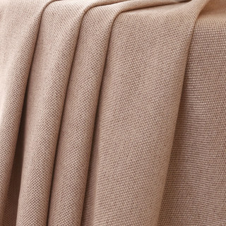 Rideau couleur mocha printanière subtile 6