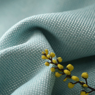 Rideau Turquoise Printemps Discret 6