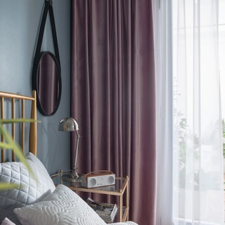 Microfibre Pale Dusky Violet Pink Velvet Curtain
Microfibre Pale Violet Poudré Rose Tissu Velours Rideau 2