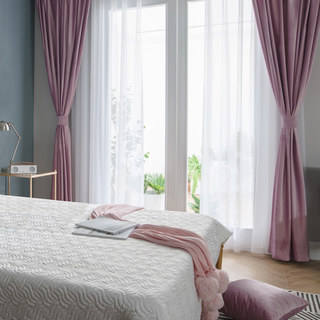 Microfibre Pale Dusky Violet Pink Velvet Curtain
Microfibre Pale Violet Poudré Rose Tissu Velours Rideau 3