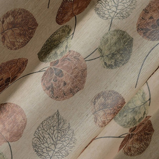Le Rideau Feuille de Eucalyptus Moment Marron 6