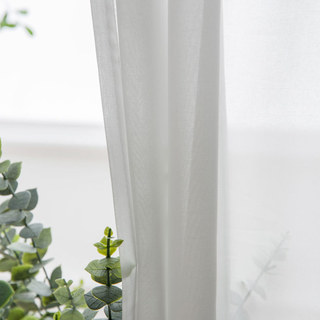 Brise Douce Rideau Voile Blanc Coco - L'Essence Du Design Naturel 7