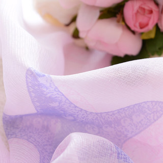 Starfish Rose Poudré Voilage Transparent Rideau