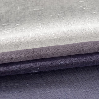 Le Parfait Mélange Ombré Violet Rideau Voile Texturé et Transparent 10