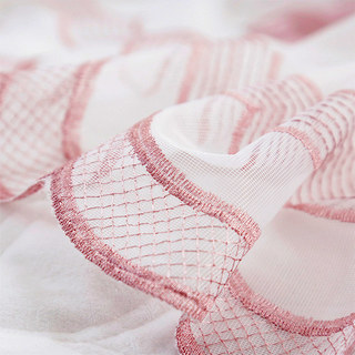 Royalty Sheer Voile Curtains With Embroidered Pink Swans
Royalty Voilages Sheer Brodés de Cygnes Roses 7