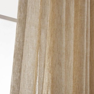 Daytime Textured Weaves Light Brown Sheer Voile Curtain
Jour Texturé Tissé Beige Clair Rideau Voile Transparent 5
