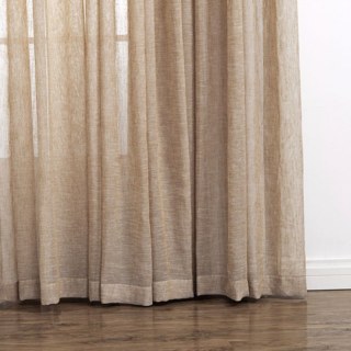 Daytime Textured Weaves Light Brown Sheer Voile Curtain
Jour Texturé Tissé Beige Clair Rideau Voile Transparent 4