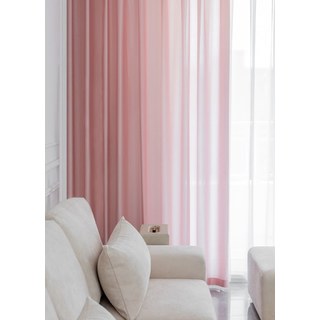Silk Road Coral Powder Pink Chiffon Voile Curtain
Silk Road Corail Poudre Rose Chiffon Voile Rideau 2