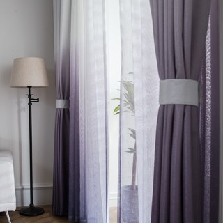 Le Parfait Mélange Rideau Dégradé Violet 3