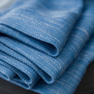 La Parfaite Association Rideau Dégradé Bleu Saphir