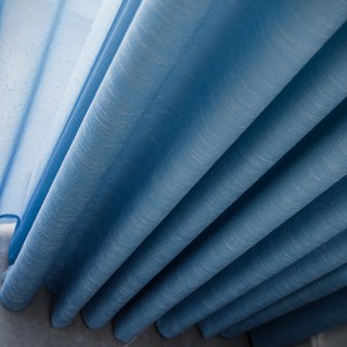 La Parfaite Association Rideau Dégradé Bleu Saphir 7