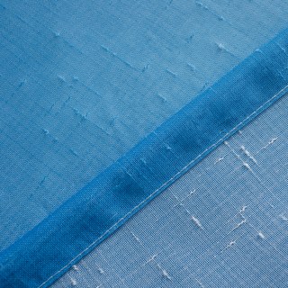 La Parfaite Association Ombré Saphir Bleu Voile Texturé Transparent 6