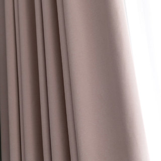 Herringbone Blush Pink Rideau 100% Blackout 13