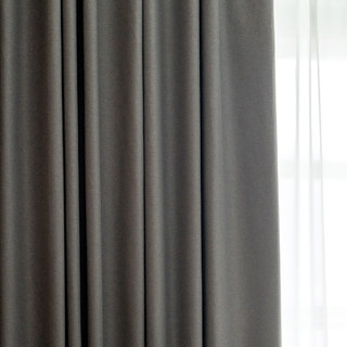Herringbone Gris Rideau 100% Occultant 15