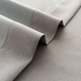 Herringbone Gris Lilas Clair Rideau 100% Blackout 15