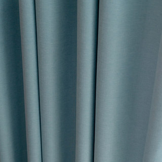 Herringbone Pastel Bleu Rideau Occultant 100% 11