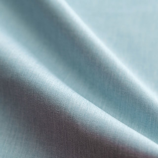 Herringbone Pastel Bleu Rideau Occultant 100%