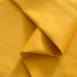 Rideau occultant super épais jaune citron 11