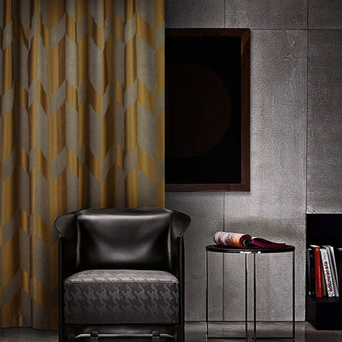 Great Gatsby Luxury Art Deco Gold and Grey Chevron Curtain
Great Gatsby Luxe Art Déco Rideaux Chevron Or et Gris 1