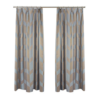Great Gatsby Luxury Art Deco Greyish Blue Chevron Curtain
Great Gatsby Luxe Art Déco Rideau Chevron Gris-Bleu 7