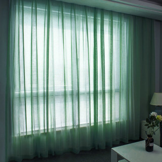 Rideaux de la Voile vert de l'herbe Luxe 2