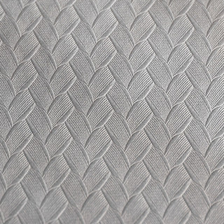 Rideaux occultants en velours gris Morandi texturé façon panier scandinave