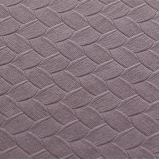 Rideaux occultants en velours lavande pastel texturé façon panier scandinave