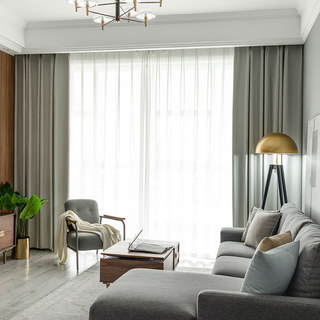Herringbone Beige Rideau 100% Blackout 3