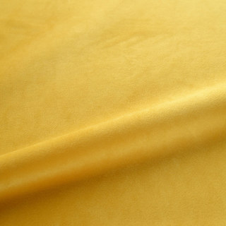 Rideaux de velours jaune lustré 6